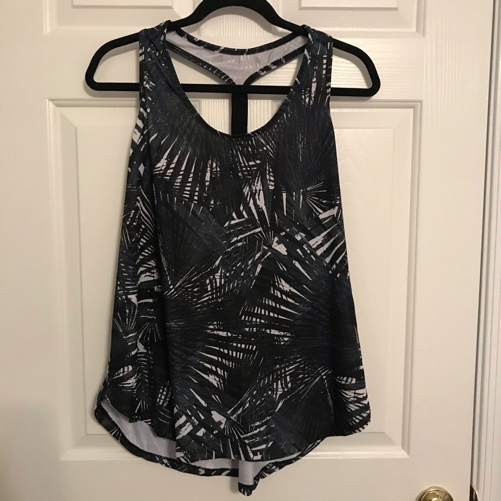 Patterned Workout Shirt